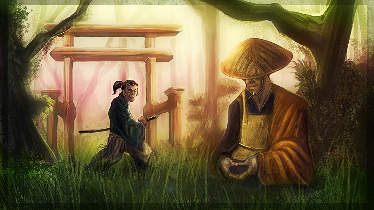 Tai Chi Wisdom Story:  The Samurai and the Monk